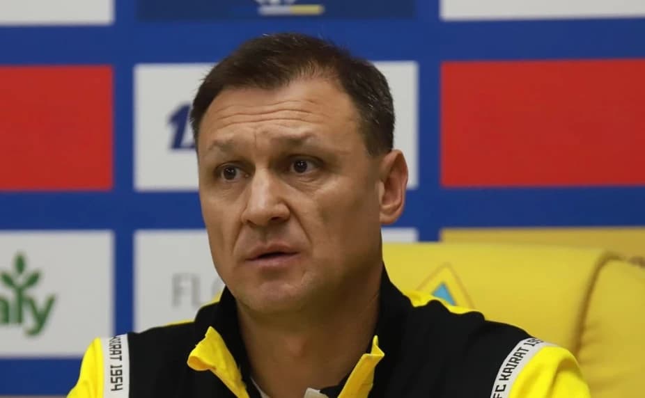 «Қайрат» бас бапкерінің қызметінен кеткенін хабарлады