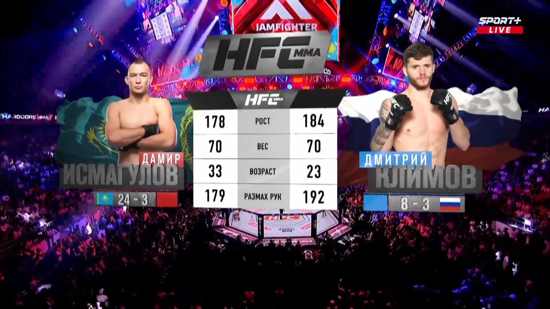 HFC MMA: Исмагулов VS Климов