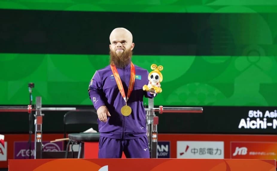 Давид Дегтярев Азия Пара ойындарының жеңімпазы атанды