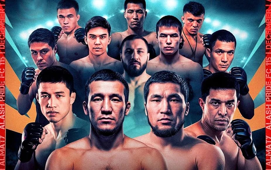 ММА. Alash Pride FC 115