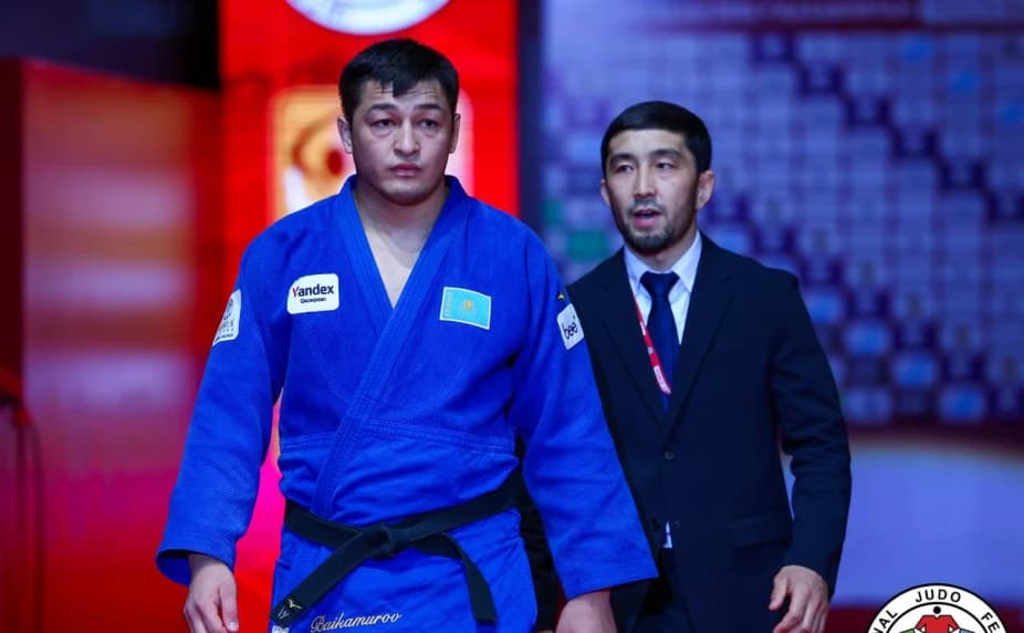 Дзюдо: Марат Байкамуров завоевал бронзовую медаль Grand Slam в Абу-Даби
