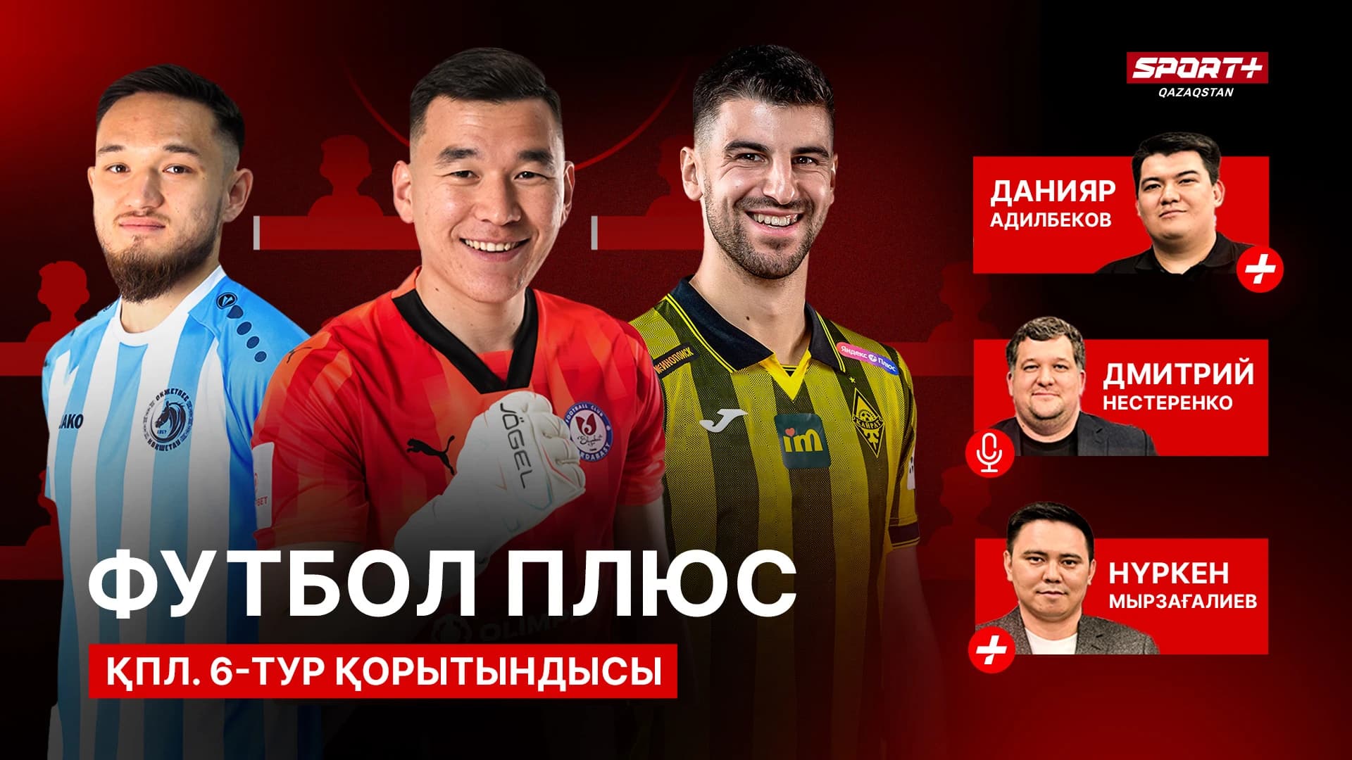 ФУТБОЛ ПЛЮС: Символическая сборная 6 тура