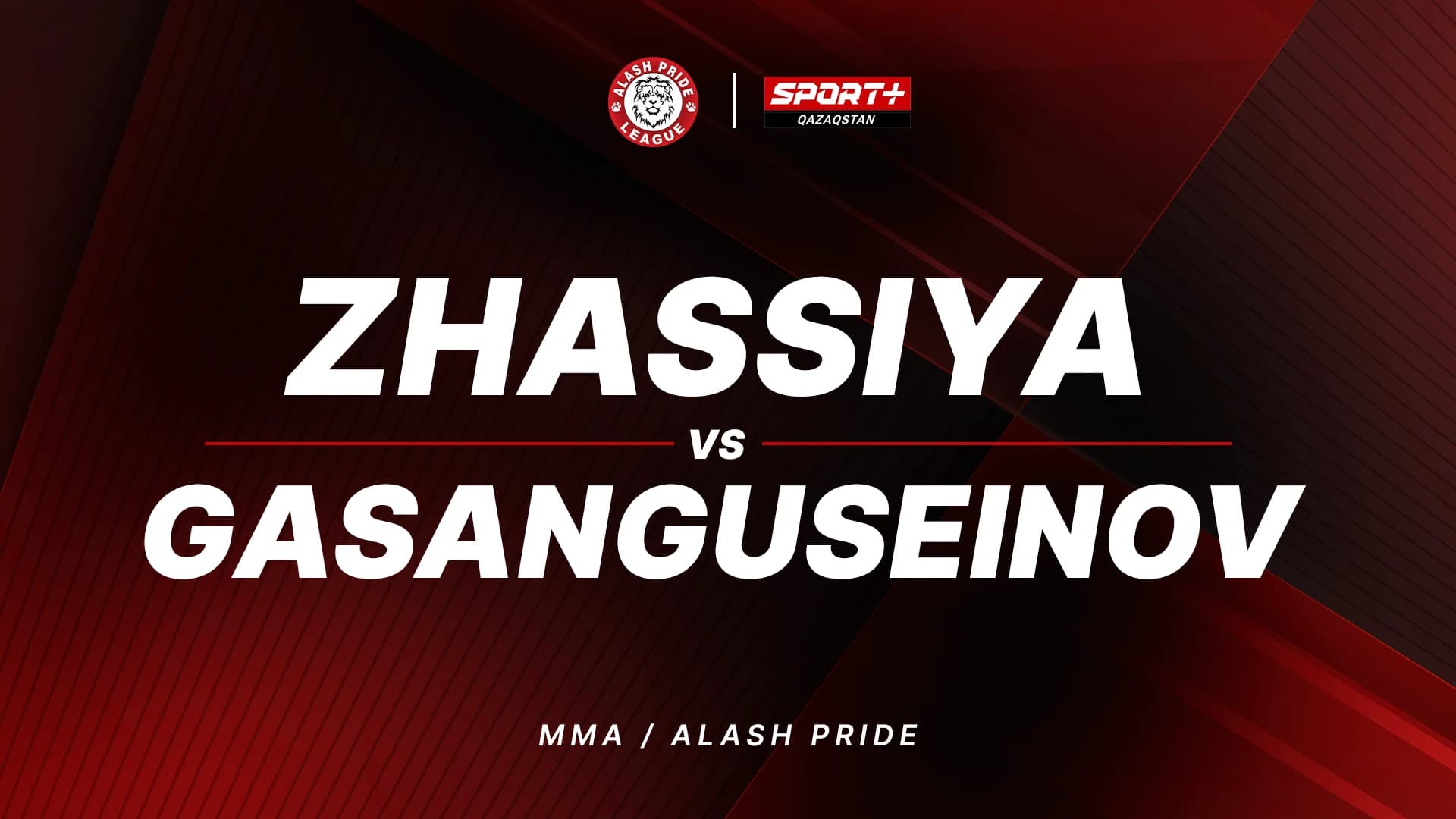 Alash Pride FC 99: Zhassiya vs Gasanguseinov