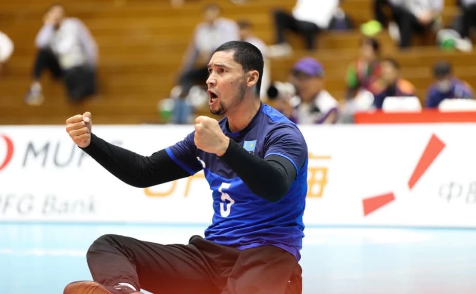 Сборная Казахстана по волейболу сидя вышла в финал Азиатских Пара игр!