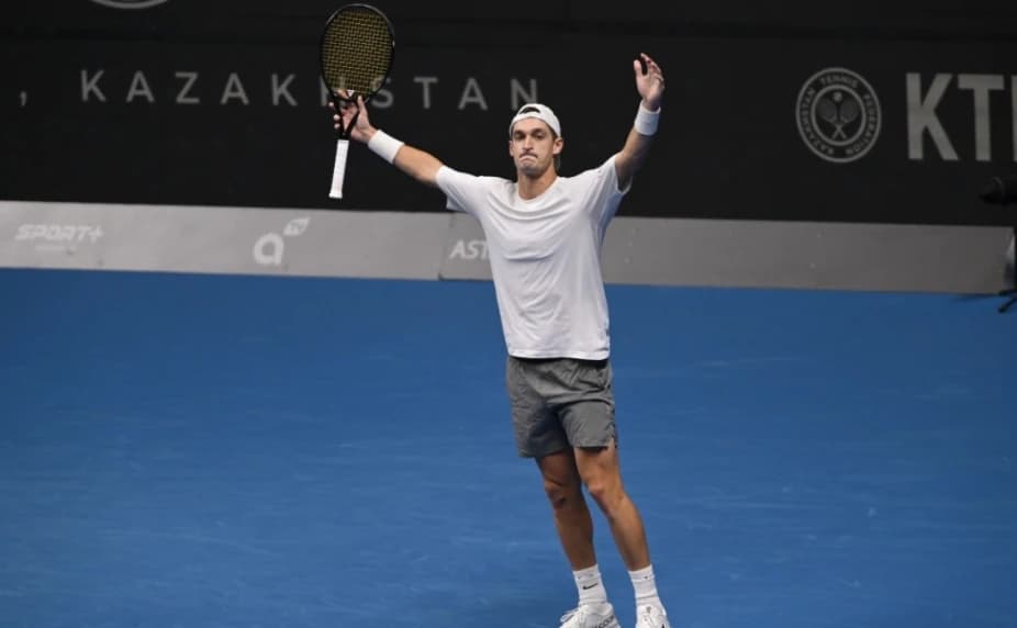 Теренс Атман одержал волевую победу и вышел в четвертьфинал Almaty Open