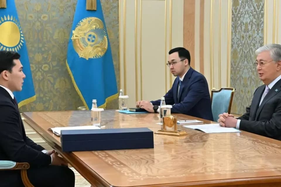 Тоқаев туризм және спорт министрі Ербол Мырзабосыновты қабылдады