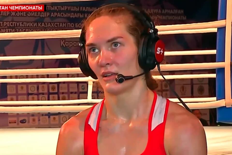 Карина Ибрагимова бокстан Қазақстан чемпионатының алтынын жеңіп алды (видео)
