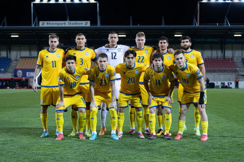 Қазақстан құрамасының Беларусь пен Солтүстік Македонияға қарсы матчтарға шақырылған ойыншылар тізімі