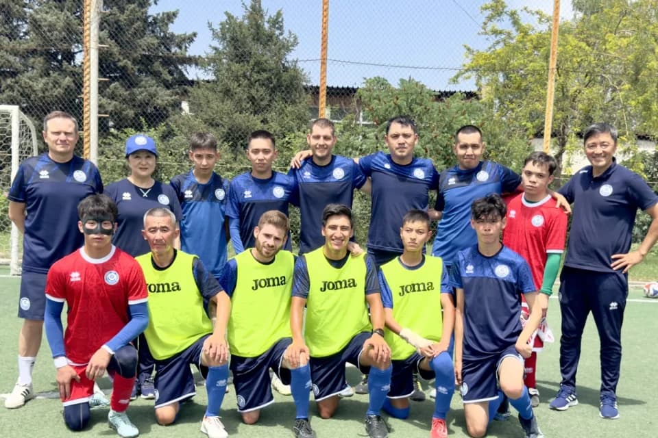 Сборная Казахстана по CP Football начала подготовку к чемпионату мира