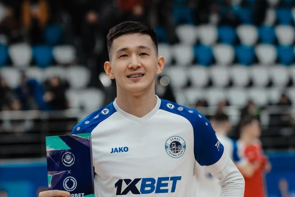 Ержан Карменов — лучший молодой игрок чемпионата Казахстана по футзалу