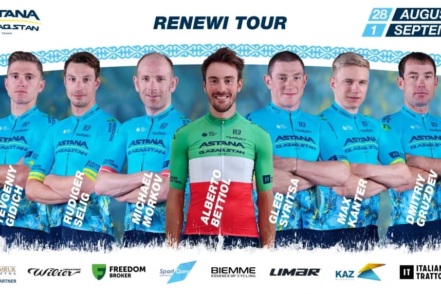 Astana Qazaqstan Team командасының жаңа мүшесі Беттиоль Бельгиядағы әлемдік жарысында дебют жасайды