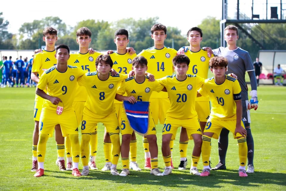 Сборная Казахстана U-15 уступила Сербии на Турнире развития УЕФА