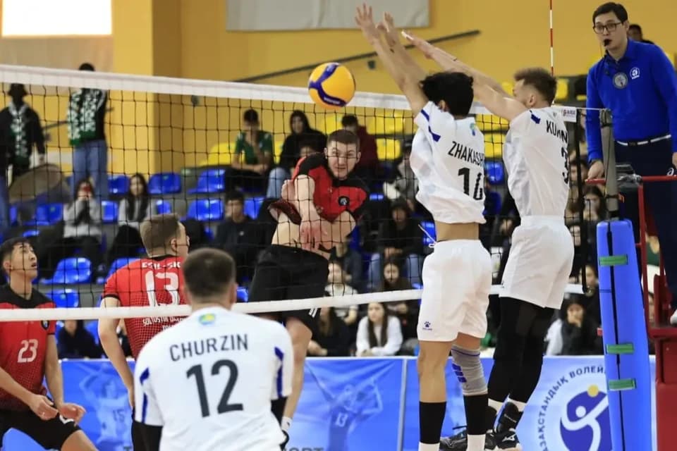 Волейболдан Қазақстан чемпионатында «Жетісу» көш бастап келеді