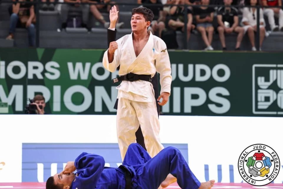 Команда Казахстана завоевала две медали на юниорском чемпионате мира по дзюдо
