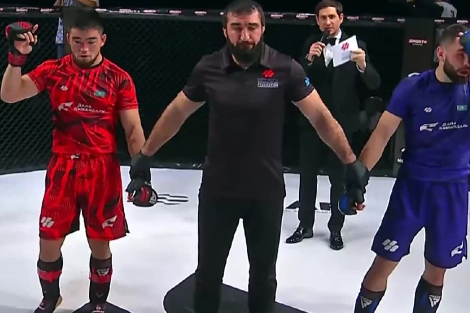 Еркебулан Мынболсын — чемпион РК по ММА