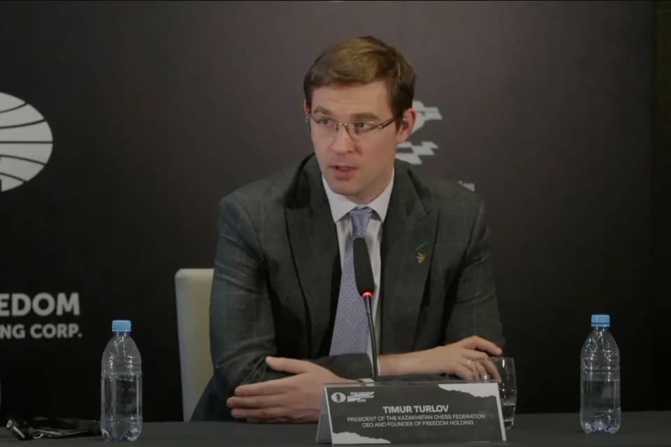 Тимур Турлов о проведении в Алматы Азиатского отбора на ЧМ по шахматам