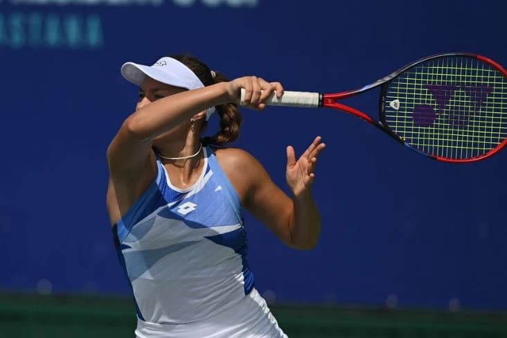 Соня Жиенбаева вышла во второй круг юношеского US Open
