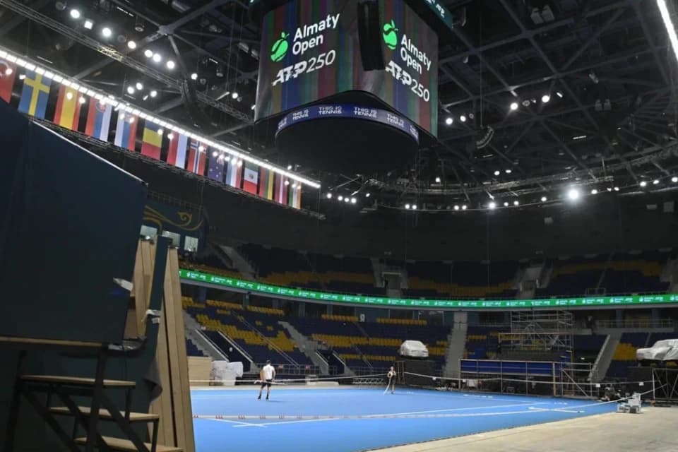 Опубликован список участников турнира ATP 250 Almaty Open