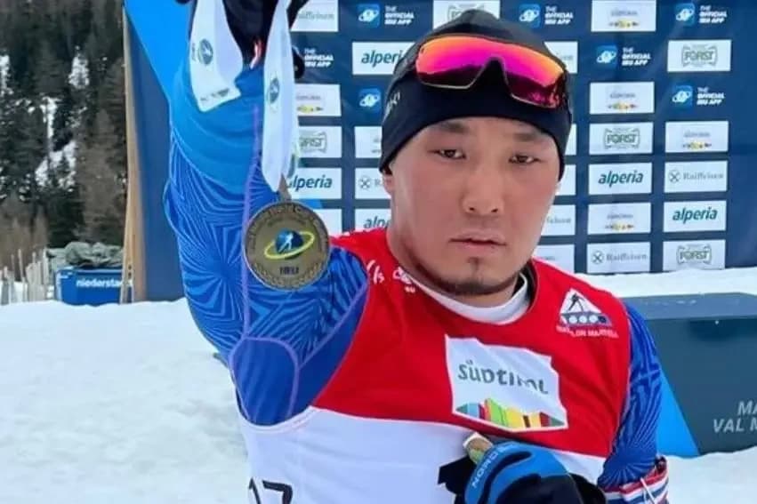 Қазақстандық спортшы пара биатлоннан әлем кубогі кезеңінің қола жүлдегері атанды