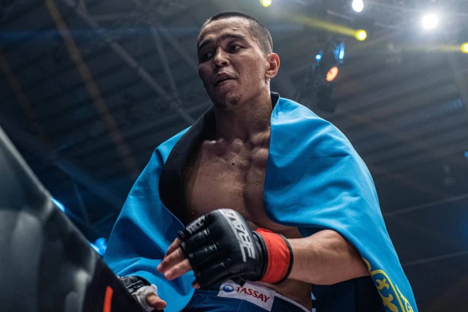 Асу Алмабаев UFC-мен келісімшартын 3 жекпе-жекке ұзартты
