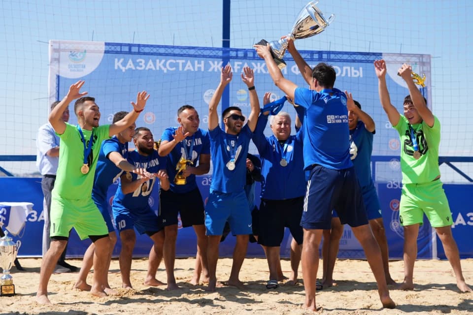 ПФК «Арман» стал чемпионом Казахстана по пляжному футболу