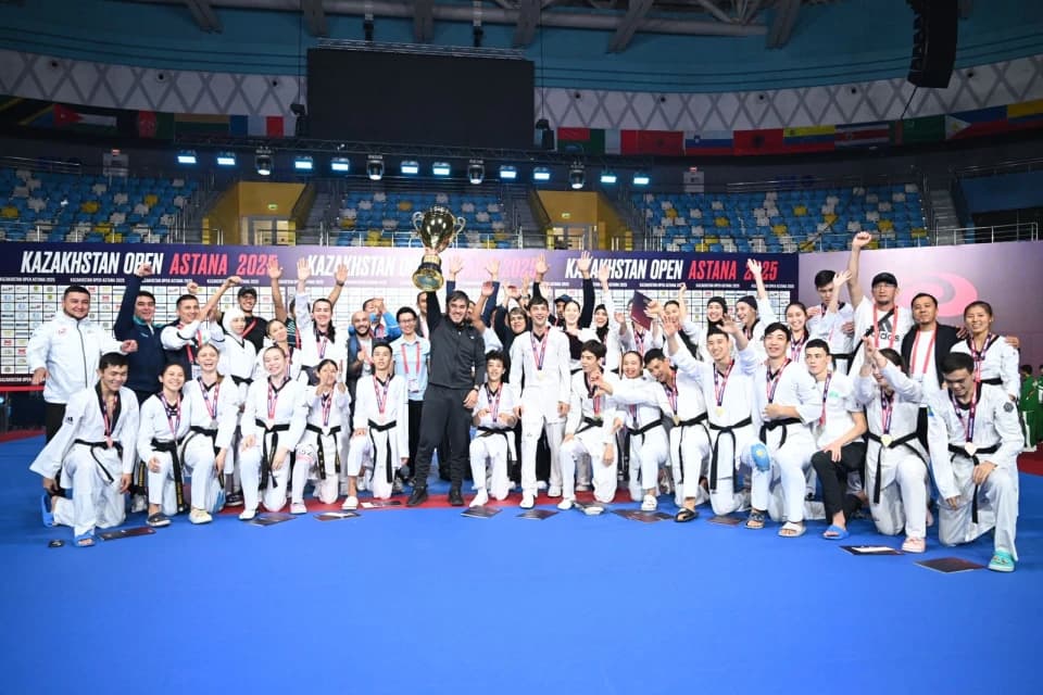 Итоги первого дня турнира Kazakhstan Open 2025 по таеквондо