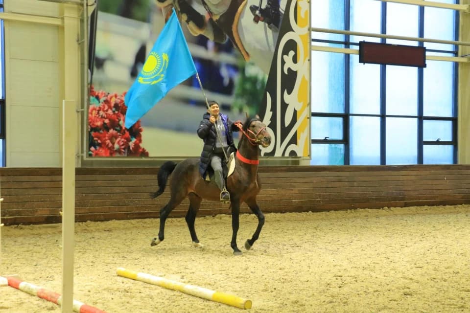 Астаналық спортшылар атқа отыру челленджін жолдады