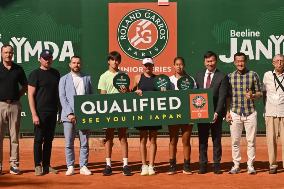Три казахстанца прошли отбор на Roland Garros Junior в Японию