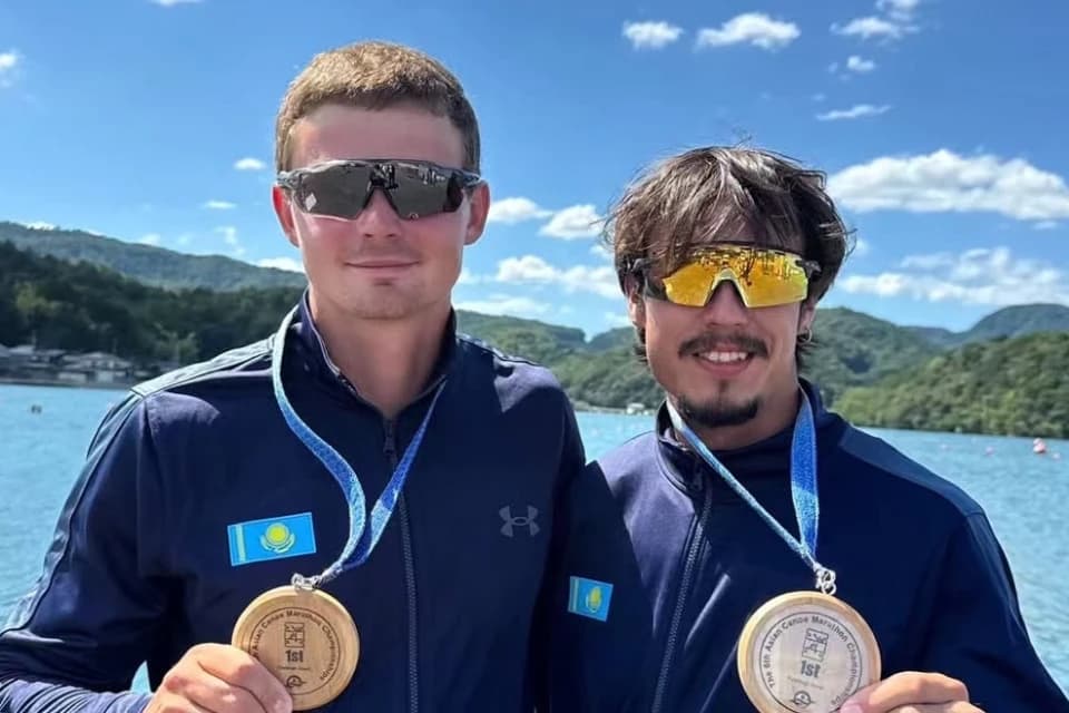 Казахстанские гребцы завоевали два "золота" на чемпионате Азии в Японии