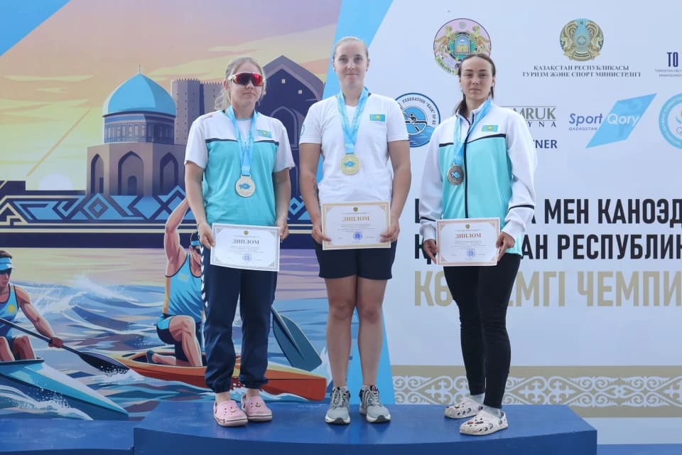 Каноэде ескек есуден Қазақстан чемпионатының екінші күнінің нәтижесі