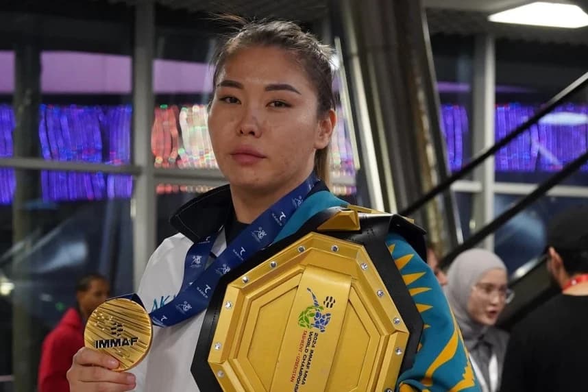 Мөлдір Әшірбекова – Қазақстан тарихындағы алғашқы MMA чемпионы
