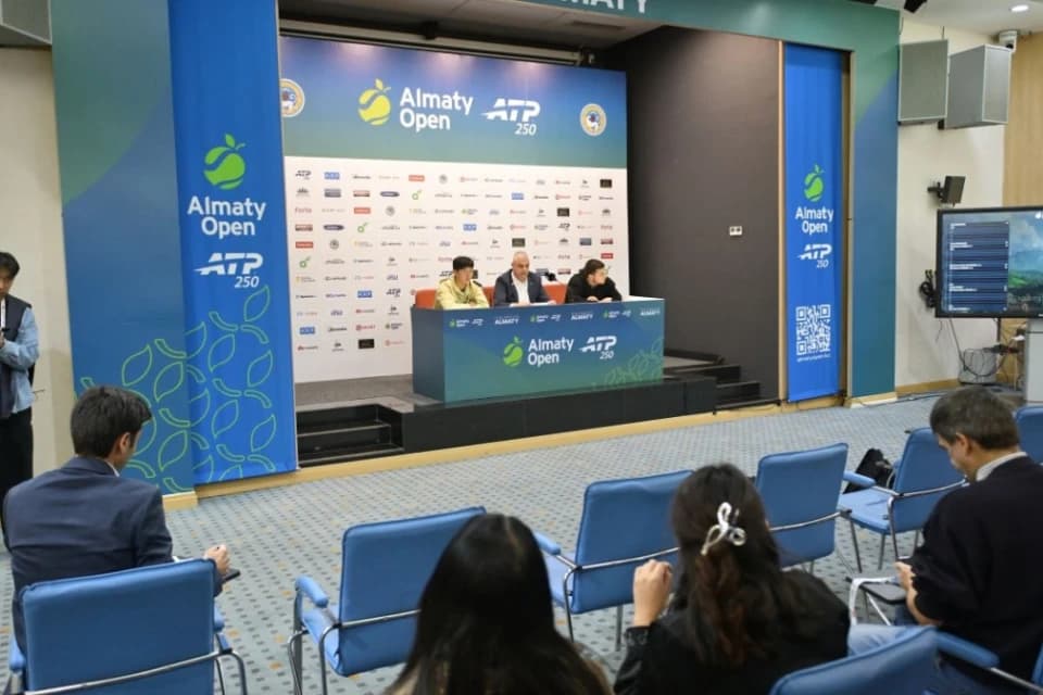 В Алматы состоялся медиа-день в рамках старта турнира ATP 250 Almaty Open