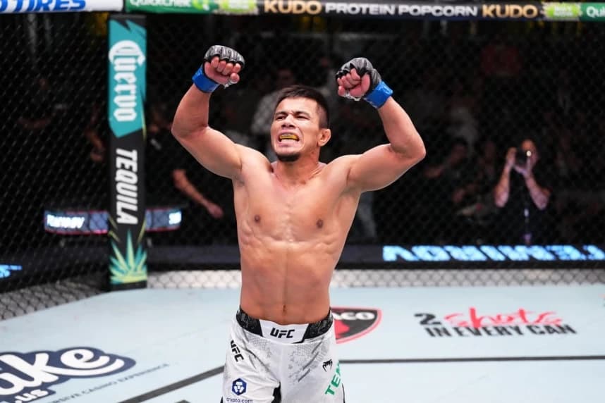 Қазақстандық лигалардың экс-жауынгері UFC дебютін жарқын жеңіспен өткізді