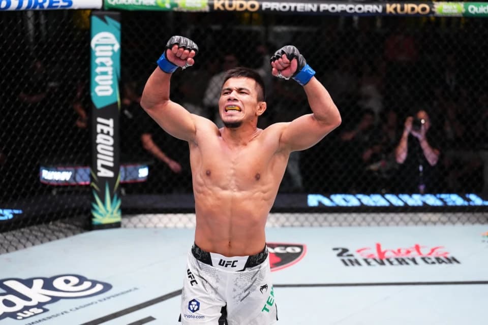 Экс-боец казахстанских лиг дебютировал в UFC яркой победой
