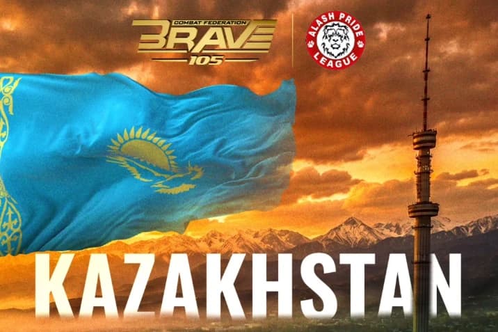 Alash Pride и Brave CF объявили о совместном турнире в Казахстане