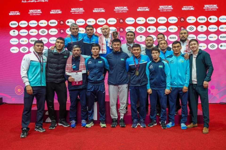 Сборная Казахстана заняла пятое место в медальном зачете Чемпионата Азии