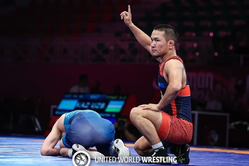 Қазақстандық балуандар жастар арасындағы Азия чемпионатынан 8 медаль еншіледі