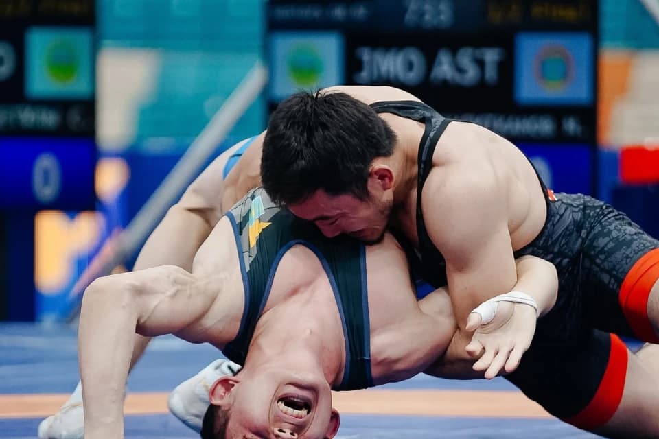 Определились первые чемпионы Кубка РК по греко-римской борьбе (видео)