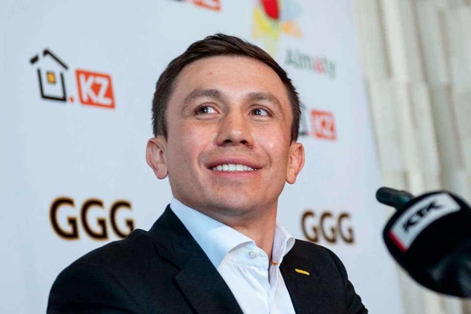 Геннадий Головкин Нұрбек Оралбайды құттықтады