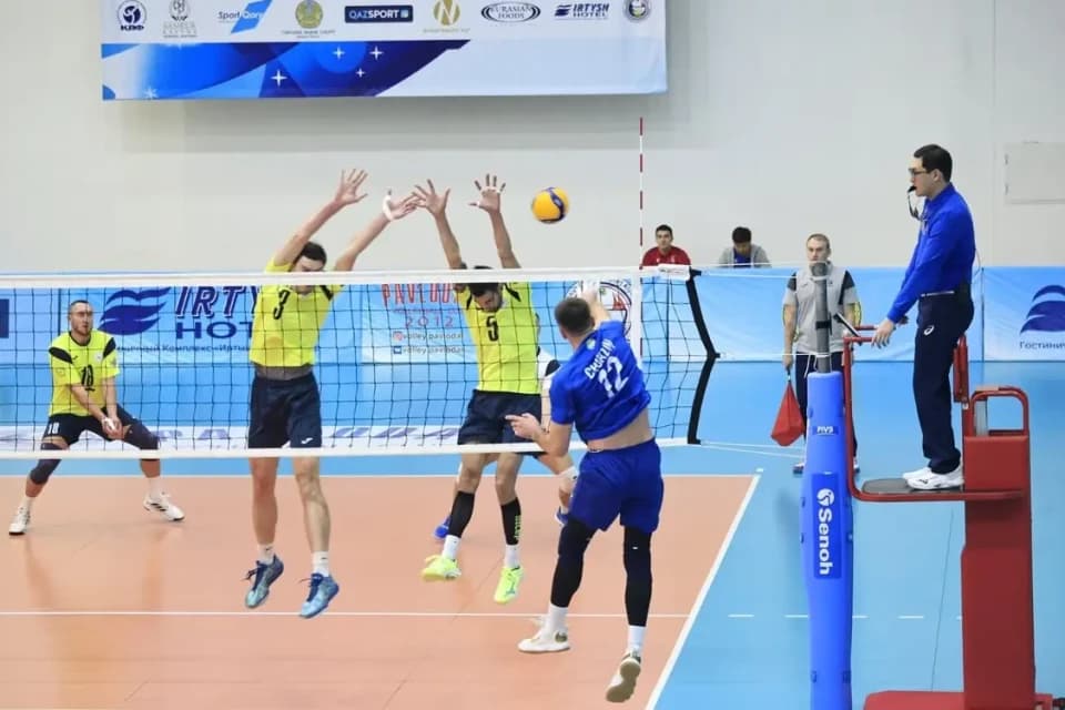 Волейболдан Қазақстан чемпионатының екінші туры жалғасуда