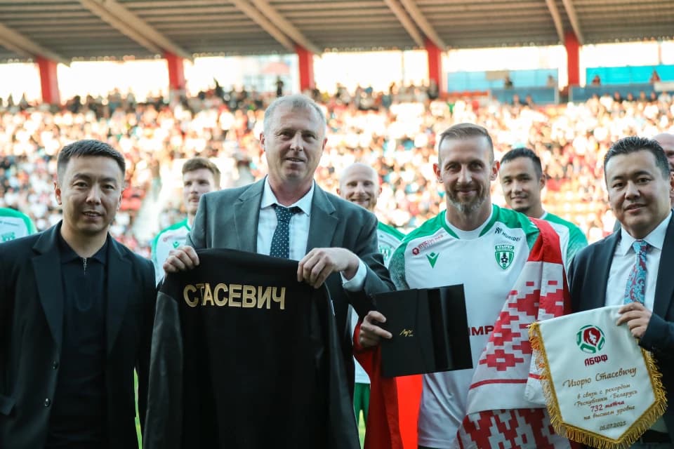 Игорь Стасевич стал абсолютным рекордсменом Беларуси