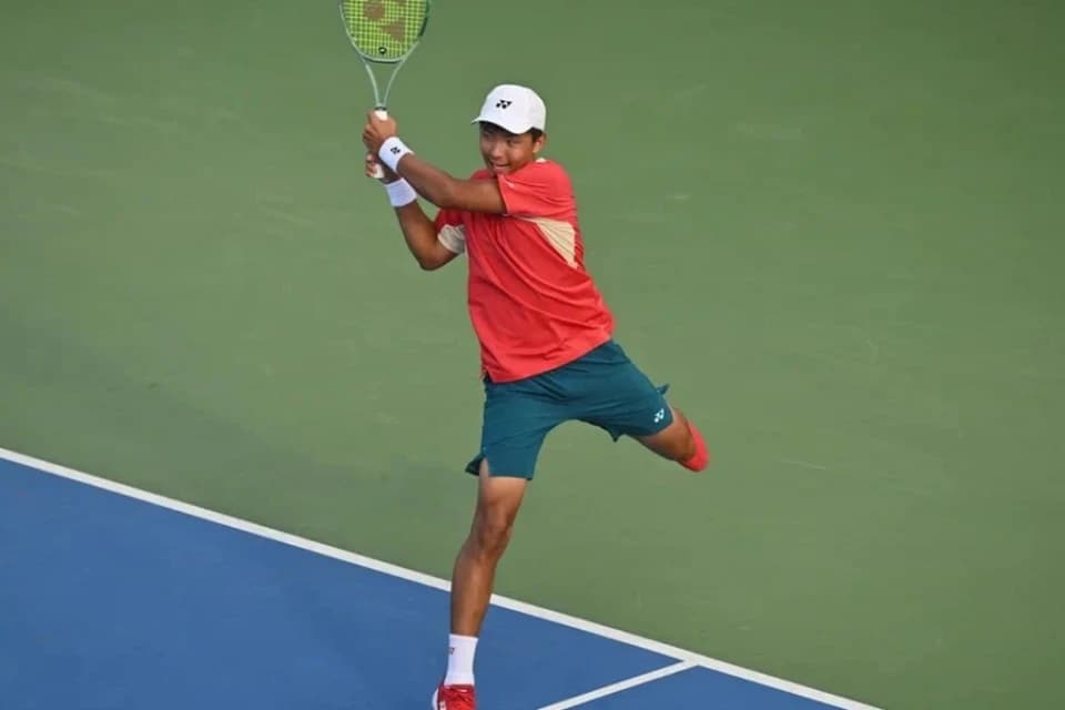 Зангар Нурланулы обыграл 13-ю ракетку мира ITF Juniors на юниорском US Open