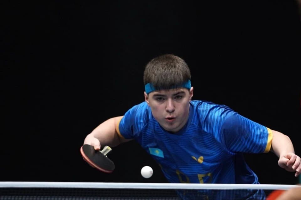 Алан Құрманғалиев үстел теннисінен жастар арасындағы әлем чемпионатының жартылай финалына өте алмады