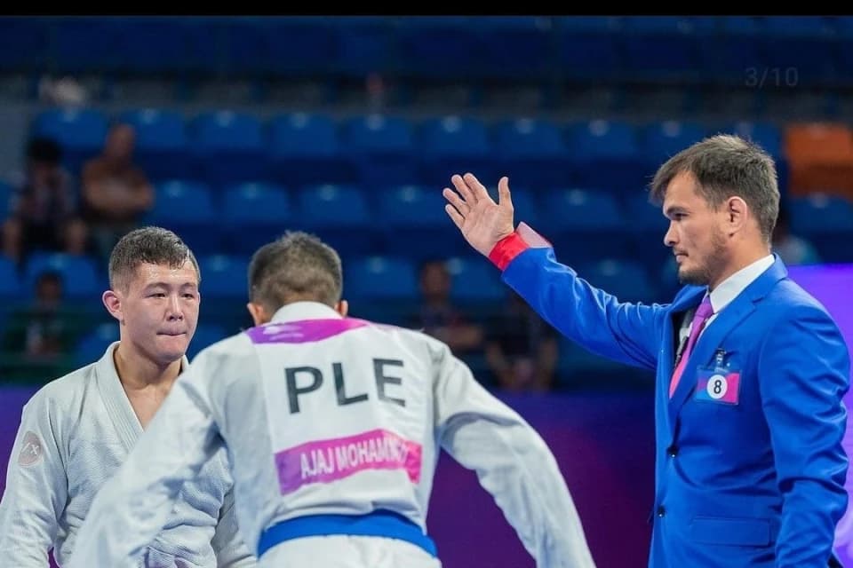 Дамир Садыров: первый рефери из Казахстана на IBJJF World Masters