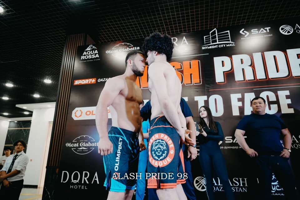 Результаты всех боев турнира Alash Pride FC 98 в Шымкенте