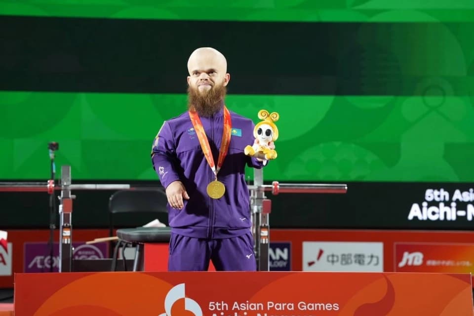 Давид Дегтярев Азия Пара ойындарының жеңімпазы атанды