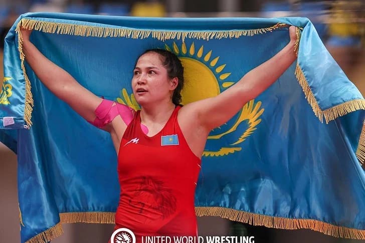 Жамиля Бакбергенова вышла в полуфинал Чемпионата Азии (видео)