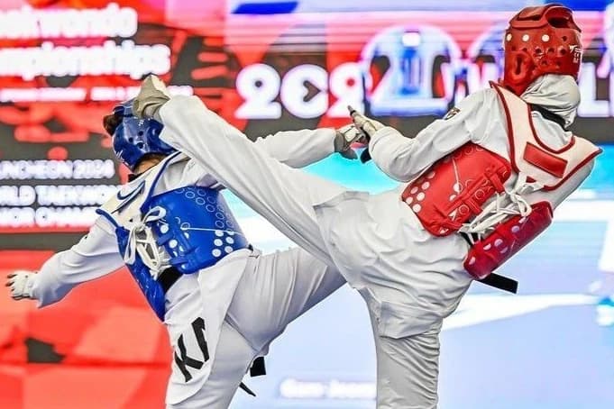 Қазақстандық таеквондодан жасөспірімдер арасындағы әлем чемпионатында күміс жүлде алды