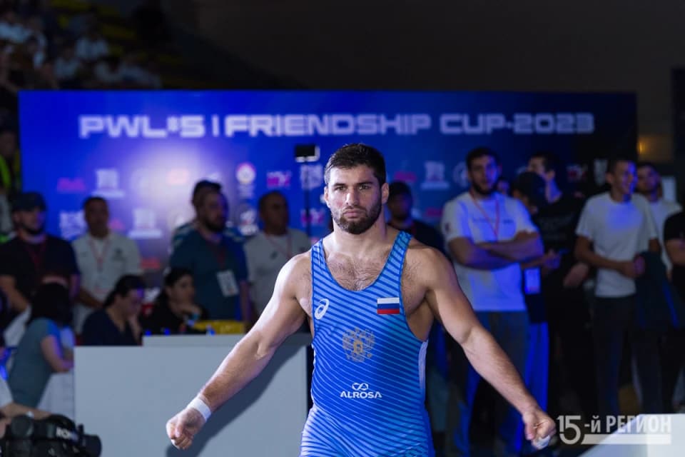 Борец Азамат Даулетбеков узнал своего соперника по турниру Wrestling Stars в Астане