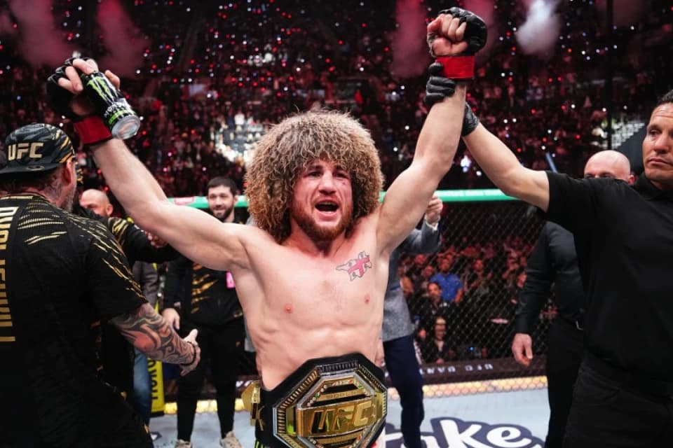 Двалишвили поднялся в рейтинге лучших бойцов UFC после победы над Нурмагомедовым